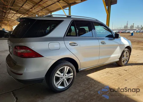 2013 Mercedes-Benz Ml 350 from USA, damaged, VIN 4JGDA5JB9DA161633